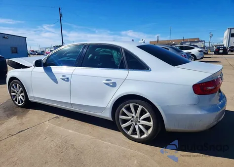 2013 Audi A4 Premium Plus from USA, damaged, VIN WAUFFAFL2DN030221